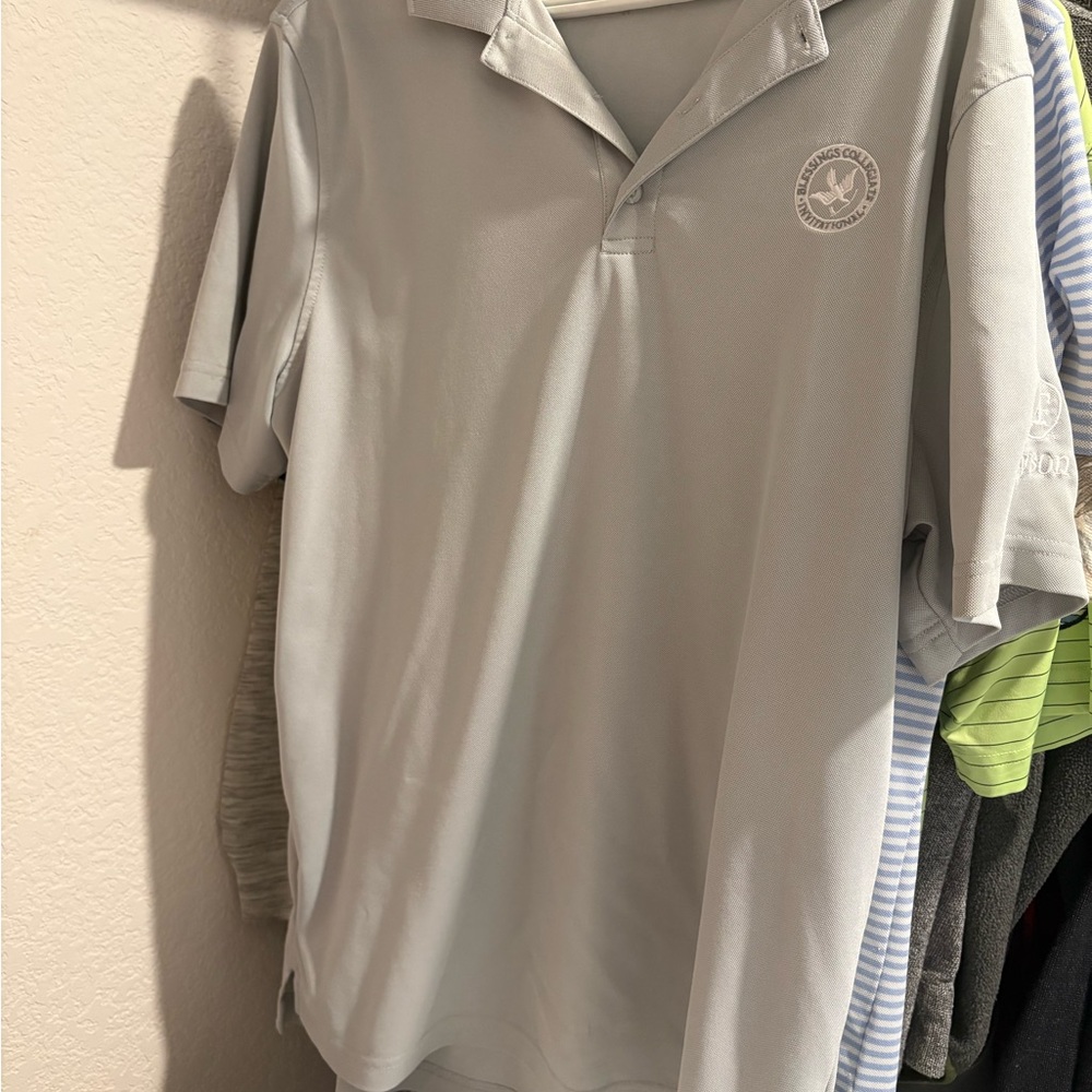Classic Gray Polo Shirt